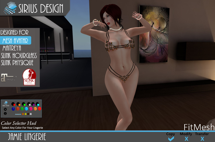 Sirius Dsign Jamie Lingerie Boxed