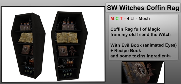 SW Witches Coffin Rag