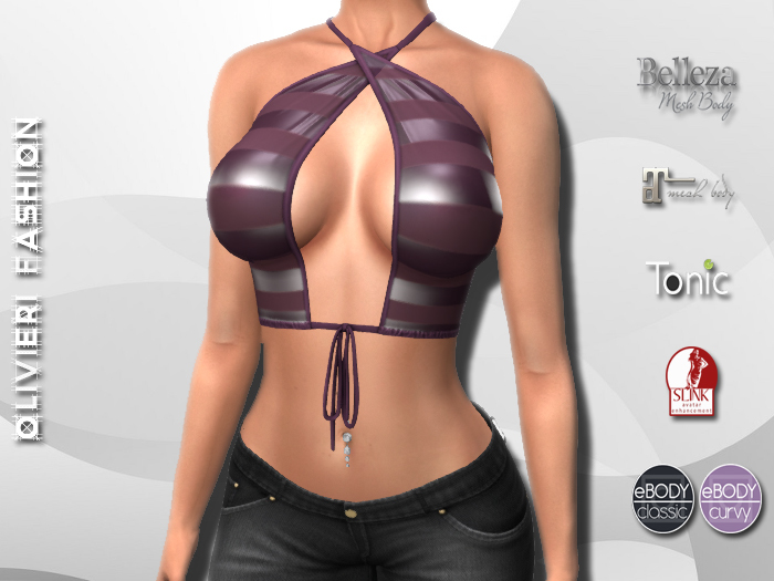 SOPHIA HALTER - PURPLE