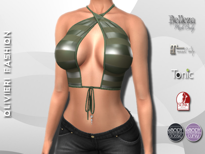 SOPHIA HALTER - GREEN