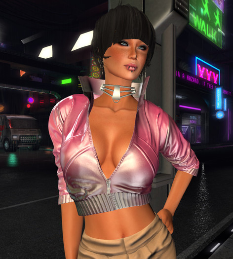 P288 SOOZIE jacket Pink Baby