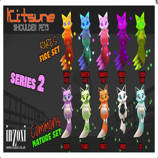 [inZoxi] - *Common* Kitsune Natural_S2 - Forest