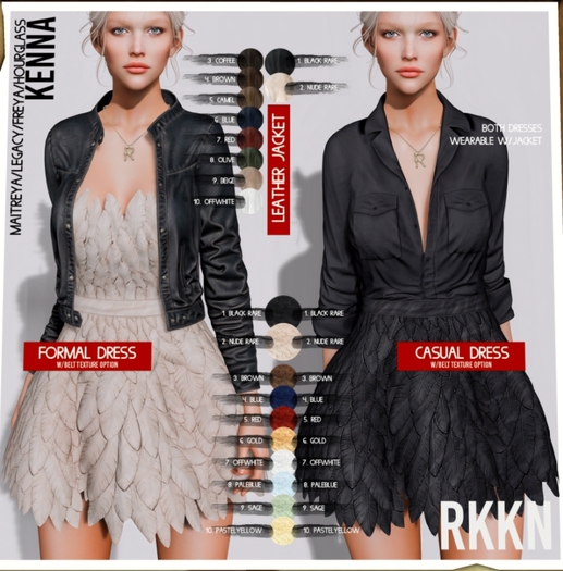 RKKN. Kenna Casual Dress Brown