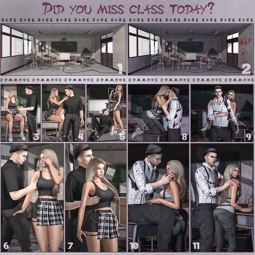 #7 K&S - // Did you miss class today? // pose 5