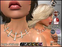 ☾ⅅⅅ☽ ☠ SKELETON BONES NECKLACE 6 TEXTURE ☠