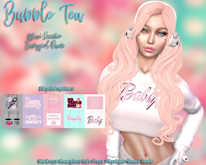 {B. Tea} Mini Hoodie - Babygirl Pack DEMO Unpacker