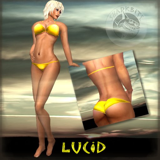 Bikini Lucid Citronella (yellow) - sharkBite
