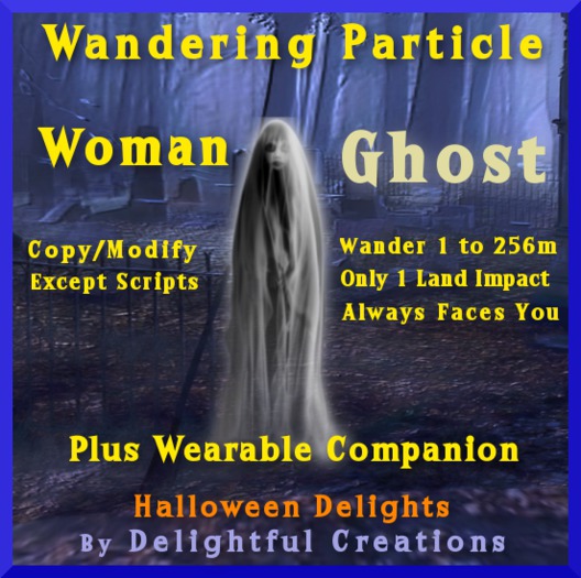 Wandering Particle Ghost Woman, Bagged