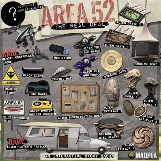 MadPea Area 52 - Remote Controlled Drone (t) RARE