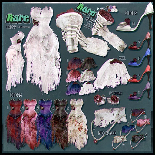 `M.BIRDIE / HalloweenCostume B : DeadBride.SHOES 3 Maitreya