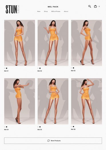 STUN - Pose Pack Collection Bento 'Mel' #108