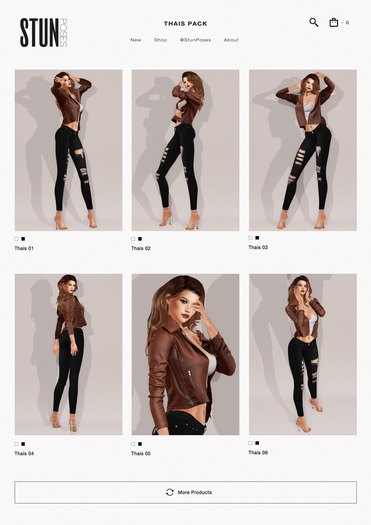 STUN - Pose Pack Collection Bento 'Thais' #113