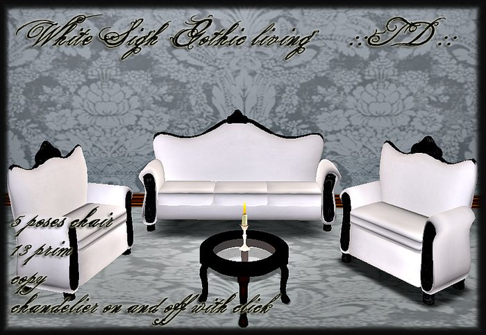 ::TD:: white Sigh  Gothic living