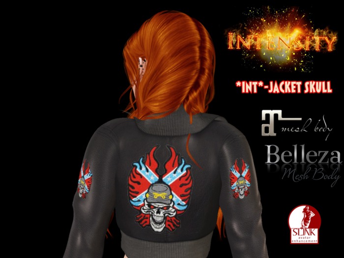 *INT* INTENSITY-JACKET MILITAR skull