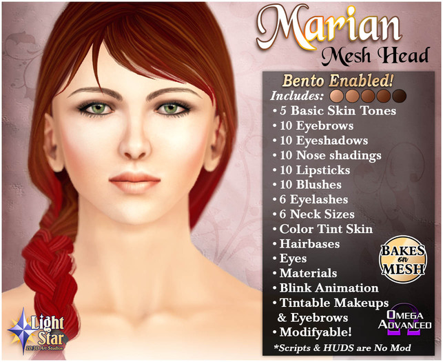 *LightStar-Mesh Head-Marian v1.1