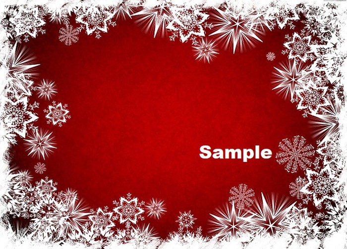 Christmas Rug Red & White CMT