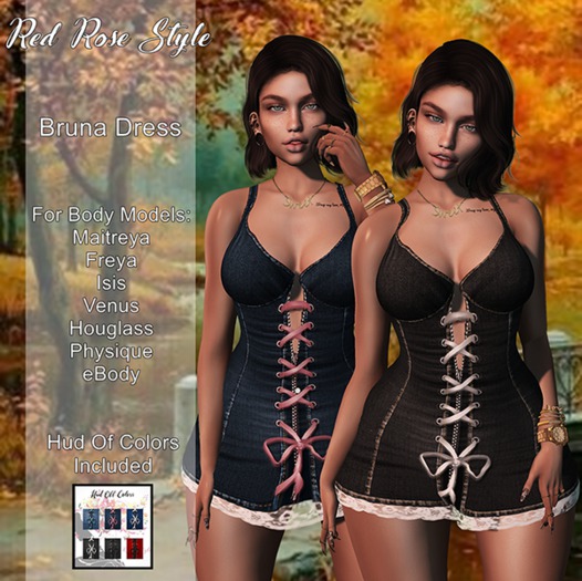 [RRS]Bruna Dress Maitreya,Belleza,Slink, eBody
