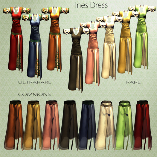 *Sweet Kajira*Ines Green    COMMON  (BOX)