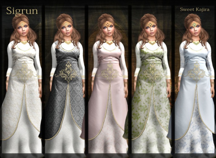 *Sweet Kajira*Sigrun Vest Pink  (BOX)