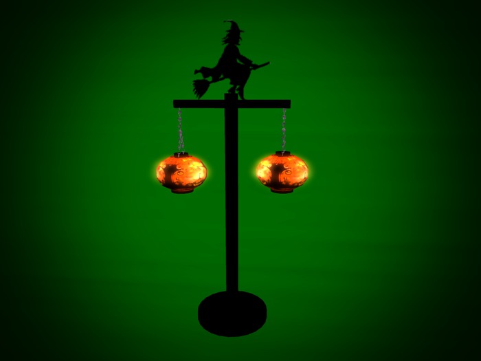 Witch lamp (Helloween)