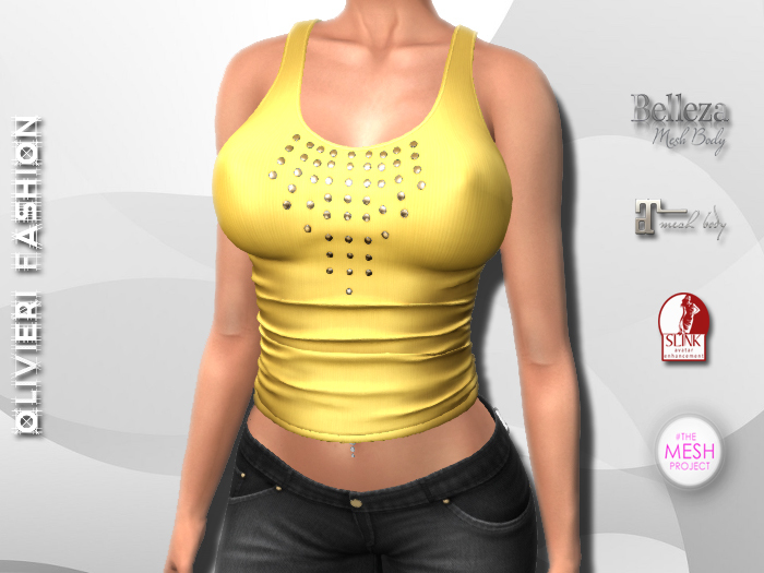 ANDREA TANK - YELLOW