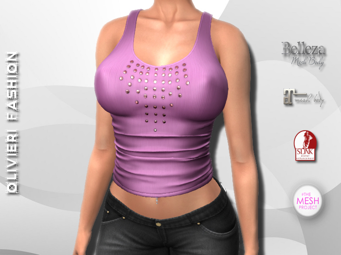 ANDREA TANK - PURPLE