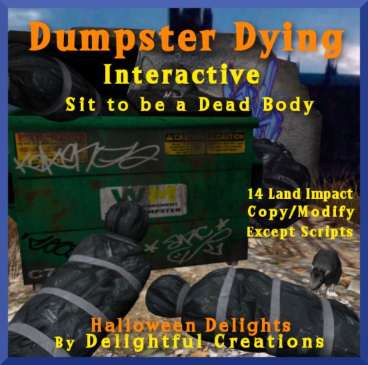 Dumpster Dying, Interactive, 14Li, Bagged