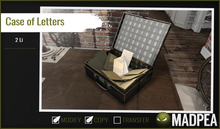 MadPea Case of Letters