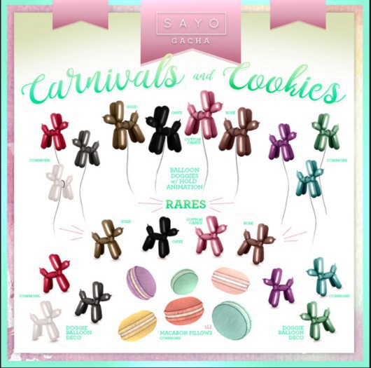 SAYO - Carnival Pup Deco - Onyx - RARE