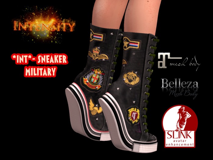 *INT* INTENSITY- SNEAKER MILITAR