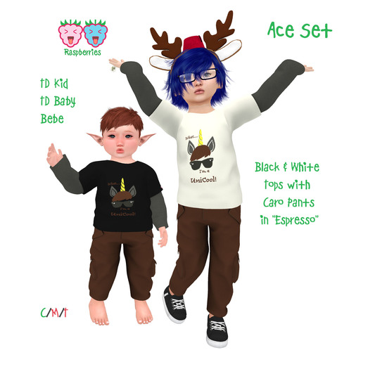 / :p / ACE Outfit-Espresso-TDB(Add Me)