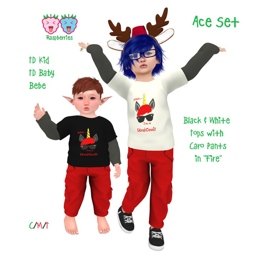 [TD BABY] ACE Outfit-Fire