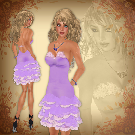 *Lurve* Cocktail Dress - Violet
