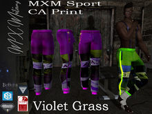 MXM Sport  CA Print Violet Grass (Wear me)