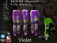 MXM Sport  CA Print Violet (Wear me)