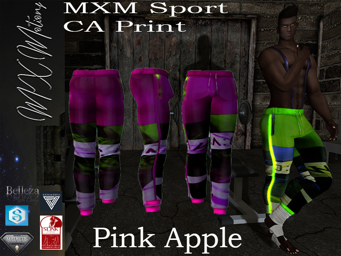 MXM Sport  CA Print Pink Apple (Wear me)
