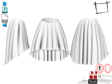 Dae Obj FBX For Long Back Ruffled Skirt Slink, Maitreya, Ocacin Voluptuous, Belleza, Tonic
