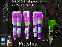 MXM Sport  CA Print Fiushia (Wear me)