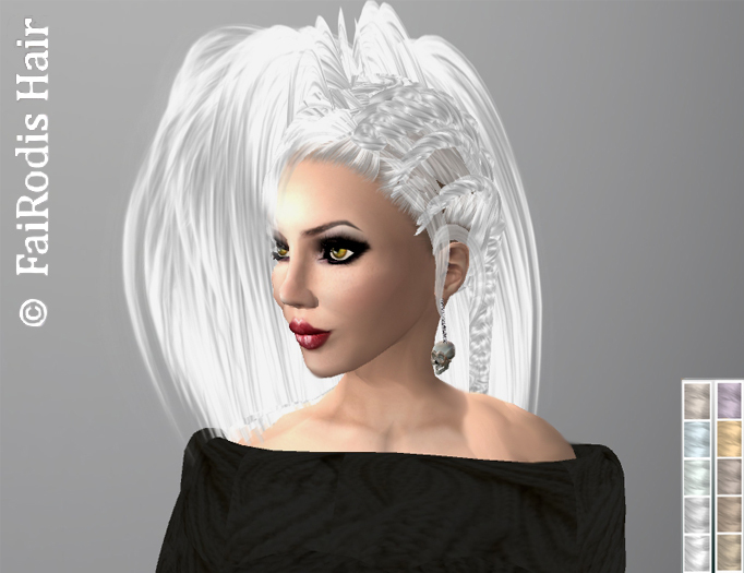 FaiRodis Elis hair white+decoration DEMO pack