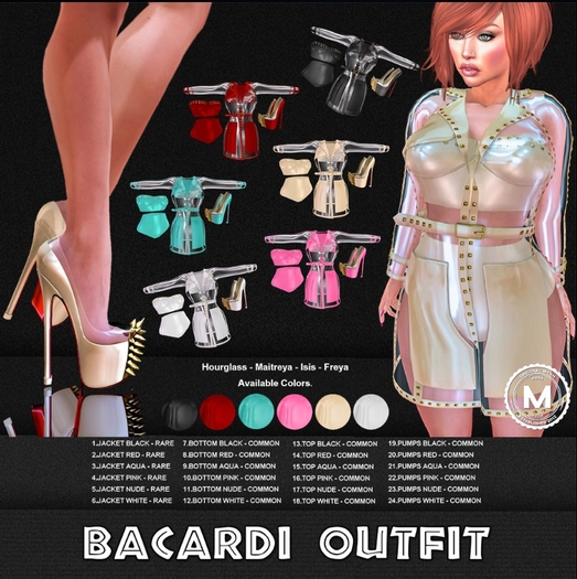 #24 [MODA] BACARDI PUMPS WHITE BOXED (common)