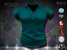 BRANDEN POLO - SHADED SPRUCE