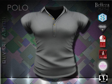BRANDEN POLO - GREY