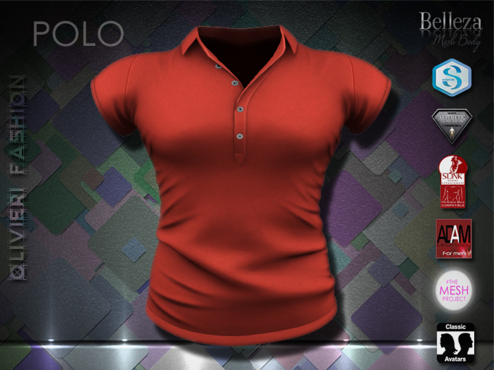 BRANDEN POLO - GRENADINE