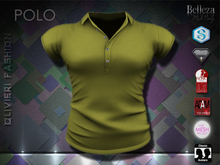 BRANDEN POLO - GOLDEN LIME