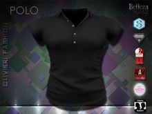 BRANDEN POLO - BLACK
