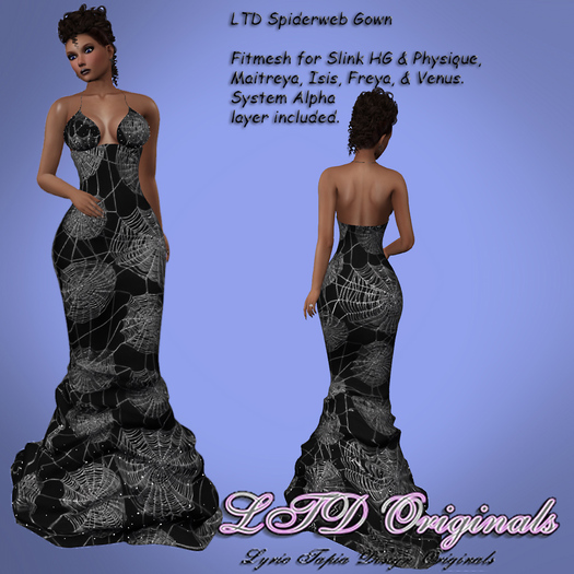 LTD Spiderweb Gown