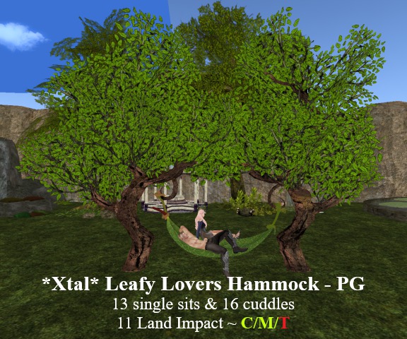 *Xtal* Leafy Lovers Hammock - PG