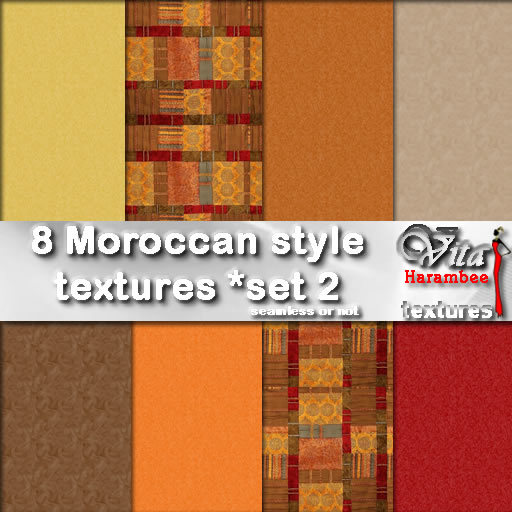 8 Moroccan style FP set2