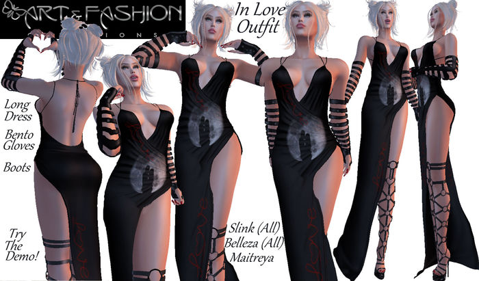 ART & FASHION - IN LOVE OUTFIT