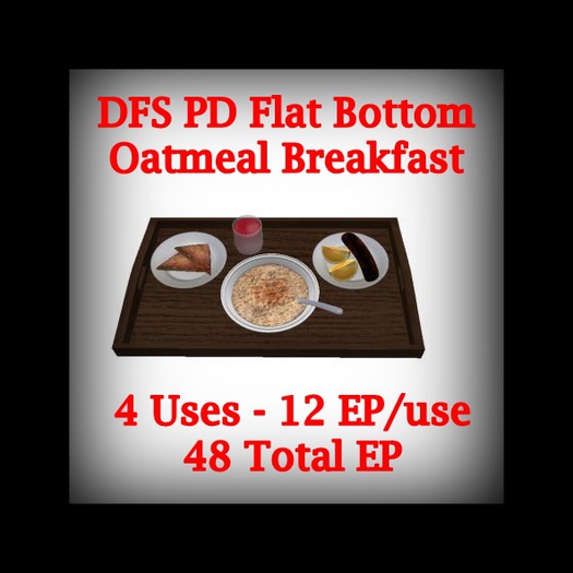 DFS TEXTURE - DFS PD Flat Bottom Oatmeal Breakfast